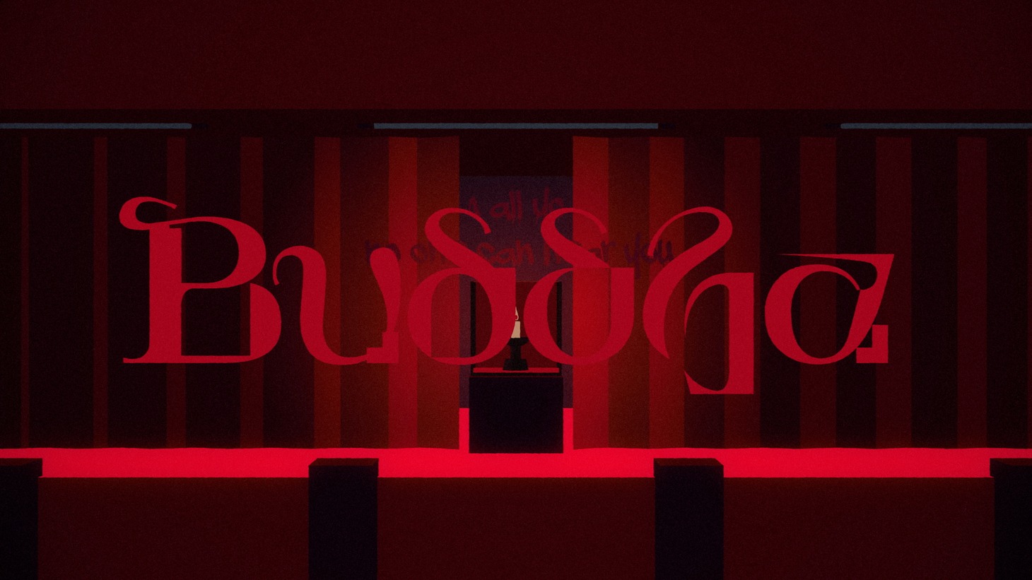 春野「Buddha」MVのワンシーン。