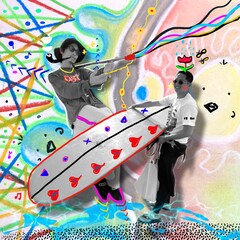 Osteoleucoがニューシングル「Babylonia」配信、アート展も開催