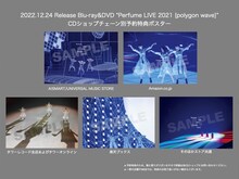 Perfume「Perfume LIVE 2021 [polygon wave]」チェーン別特典一覧