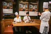 Q&Aコーナーの様子。