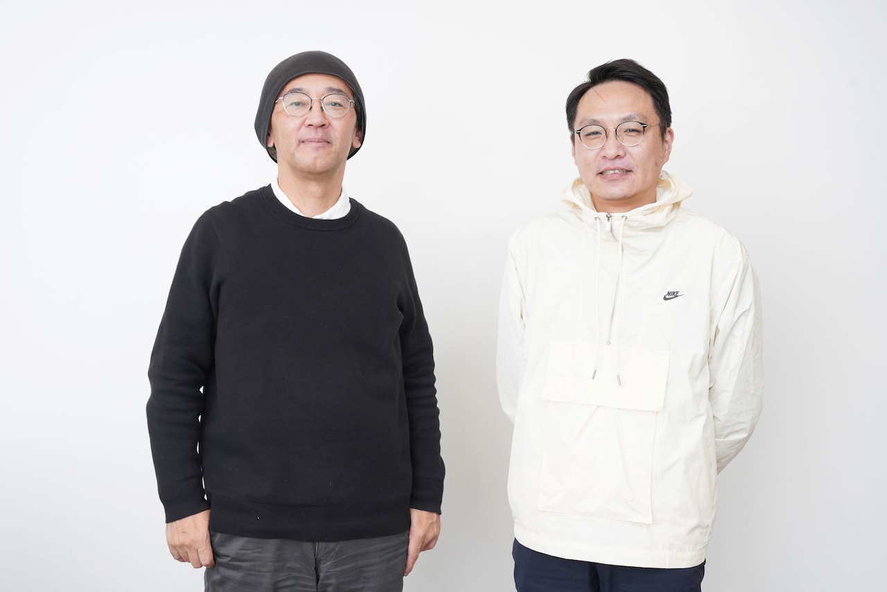 左より佐々木敦、南波一海。