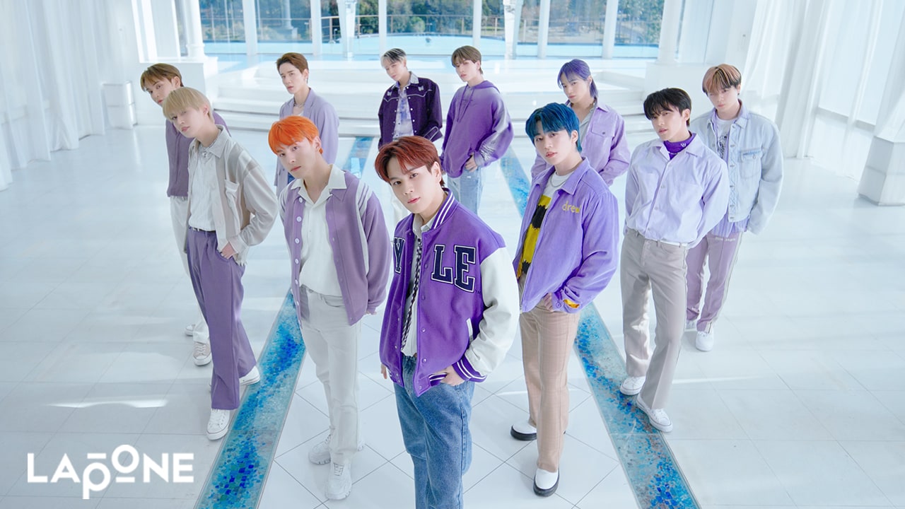 JO1「16（Sixteen）」パフォーマンスビデオより。 (c)LAPONE ENTERTAINMENT