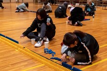 「豆柴の大群なりの合宿」2日目の様子。