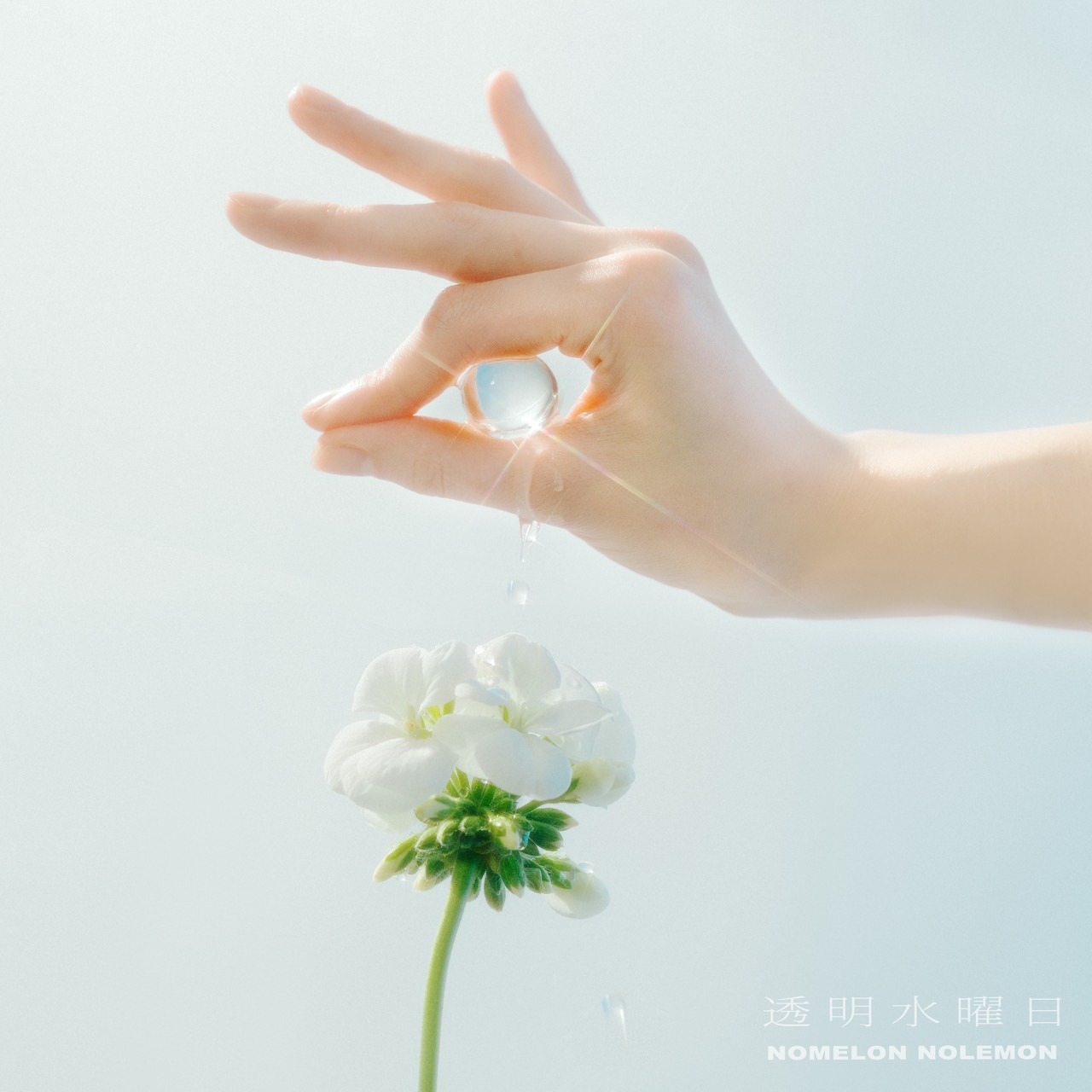 NOMELON NOLEMON「透明水曜日」配信ジャケット