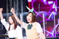 「五等分の花嫁」の中野四葉に扮した森口博子。(c)BS11