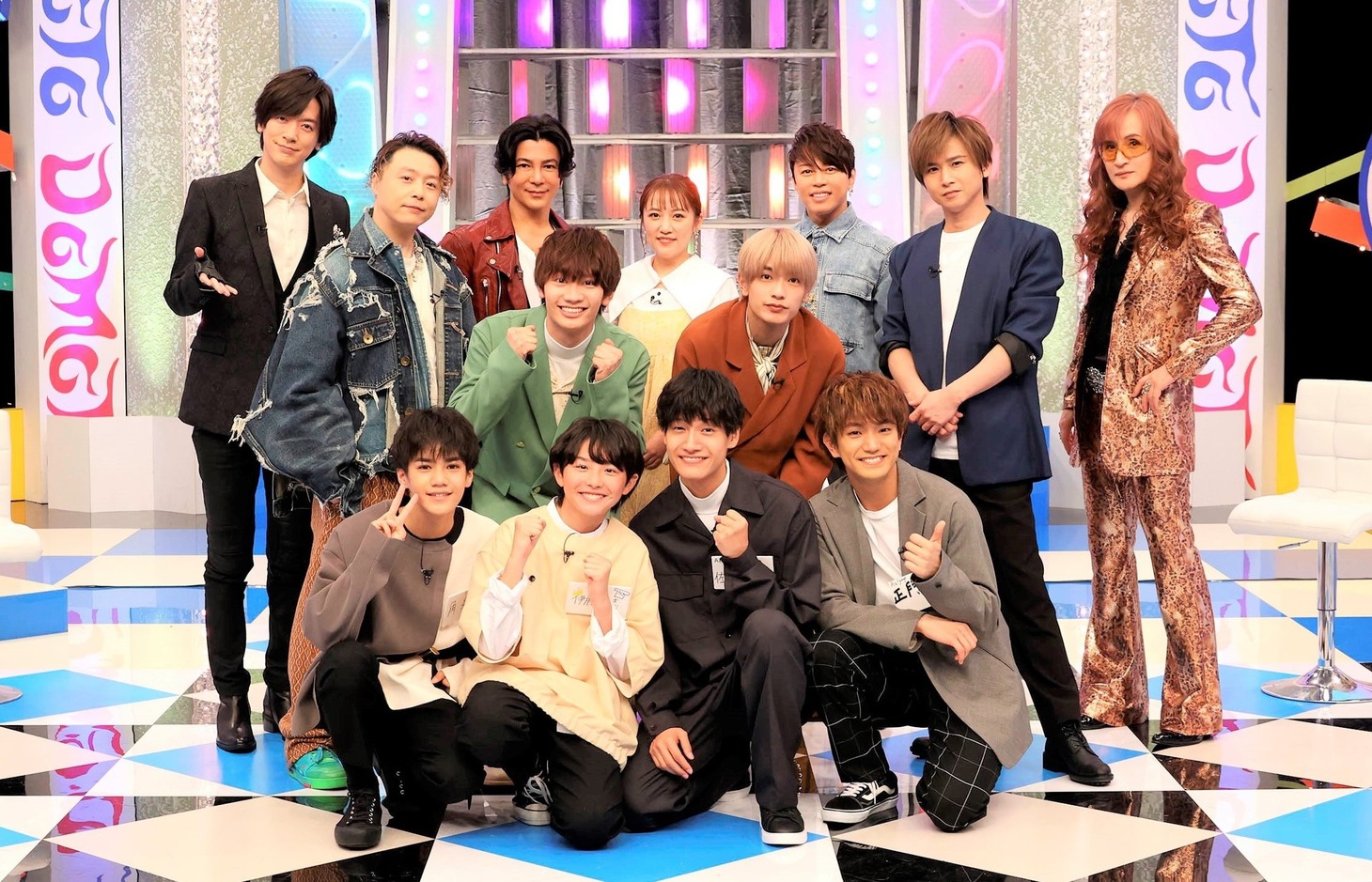 「堂本兄弟2022　KinKi Kids祝25周年SP」出演者 (c)フジテレビ