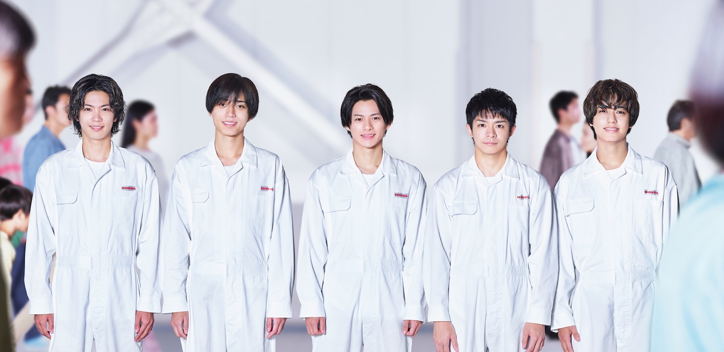 「Honda ハート」のテレビCM「安全技術」編と「安全教育」編より、King & Prince。