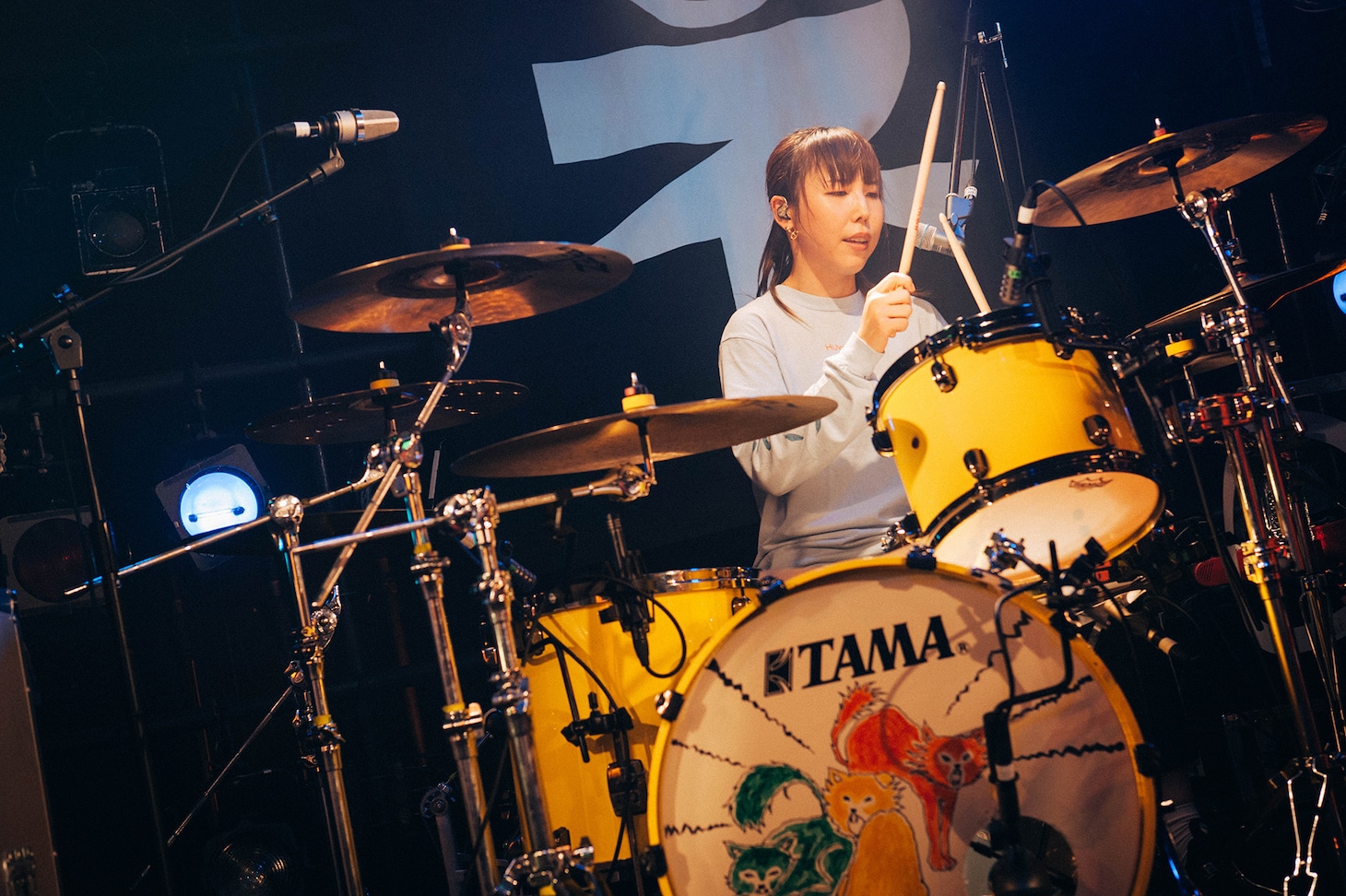 美咲（Dr, Cho / Hump Back）（撮影：垂水佳菜）