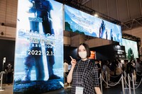 スクウェア・エニックス「クライシス コア -ファイナルファンタジーVII- リユニオン」コーナー。