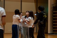 ドッジボールの様子。