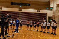 ドッジボールの様子。