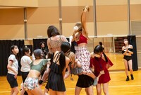 騎馬戦の様子。