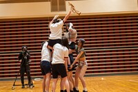 騎馬戦の様子。