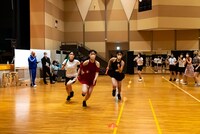 リレーの様子。