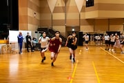 リレーの様子。