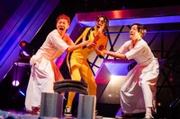 「7ORDER × ナタリー Happy Jack！ DAY 1」の「Whoa cha」の様子。（撮影：曽我美芽）