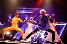 「7ORDER × ナタリー Happy Jack！ DAY 1」の「Whoa cha」の様子。（撮影：曽我美芽）