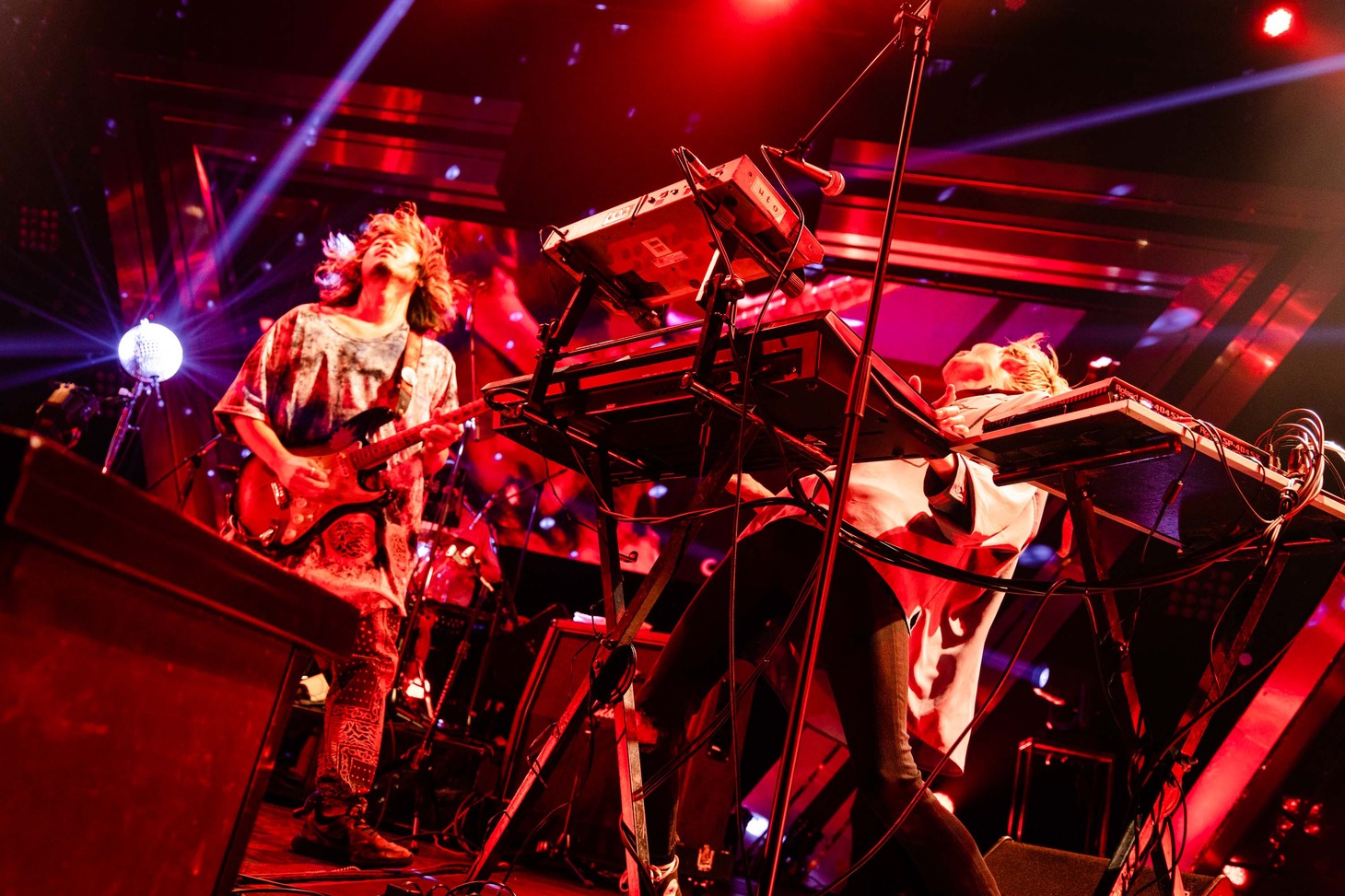 「7ORDER × ナタリー Happy Jack！ DAY 1」the telephonesのライブの様子。（撮影：曽我美芽）