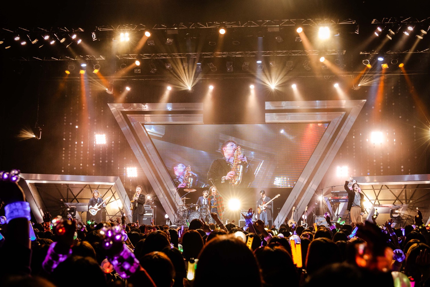 「7ORDER × ナタリー Happy Jack！ DAY 1」7ORDERのライブの様子。（撮影：曽我美芽）