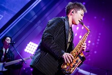 諸星翔希（Sax / 7ORDER）（撮影：曽我美芽）