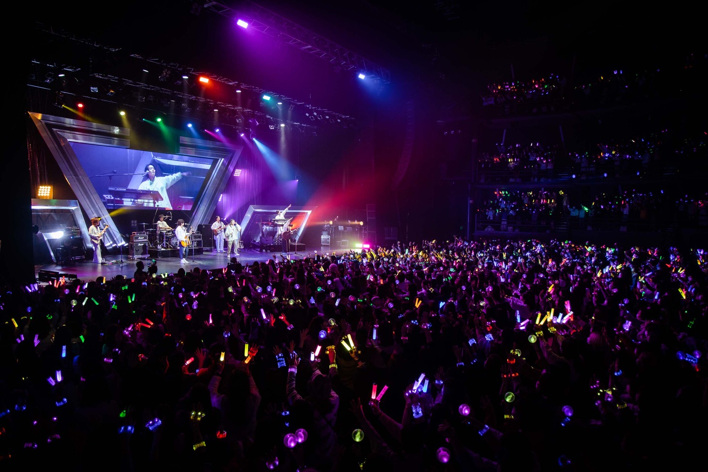 「7ORDER × ナタリー Happy Jack！ DAY 2」7ORDERのライブの様子。（撮影：曽我美芽）
