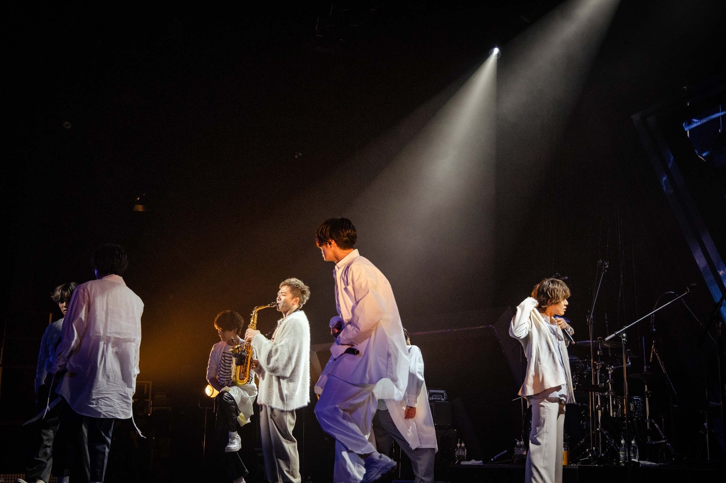 「7ORDER × ナタリー Happy Jack！ DAY 2」7ORDERのライブの様子。（撮影：曽我美芽）