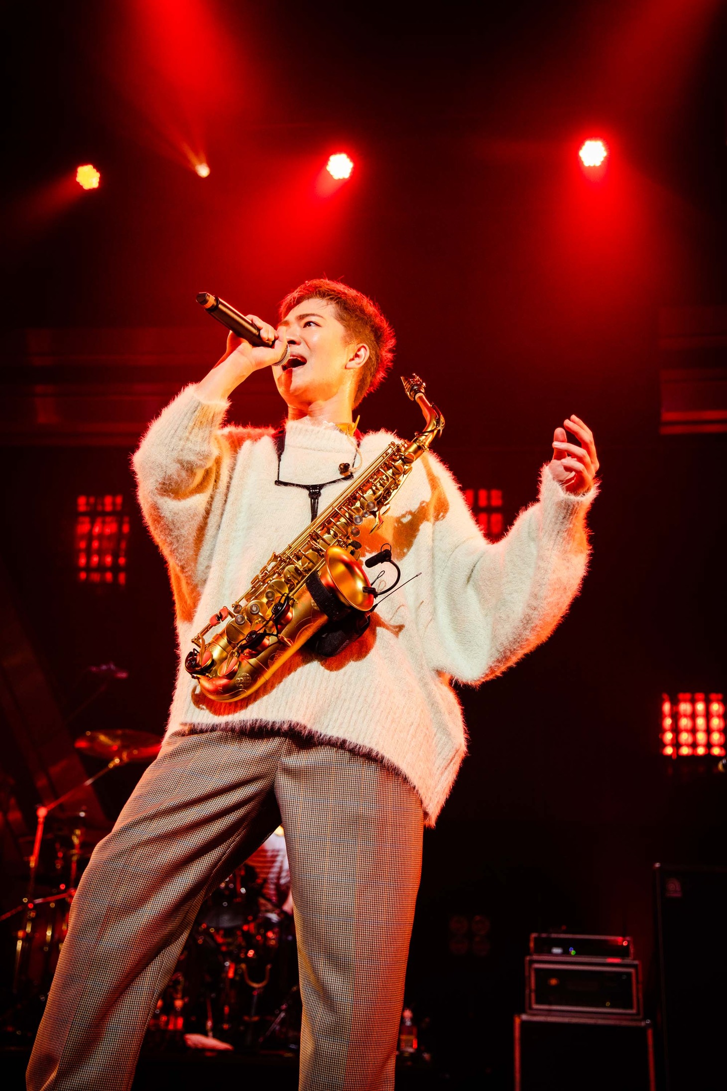 諸星翔希（Sax / 7ORDER）（撮影：曽我美芽）