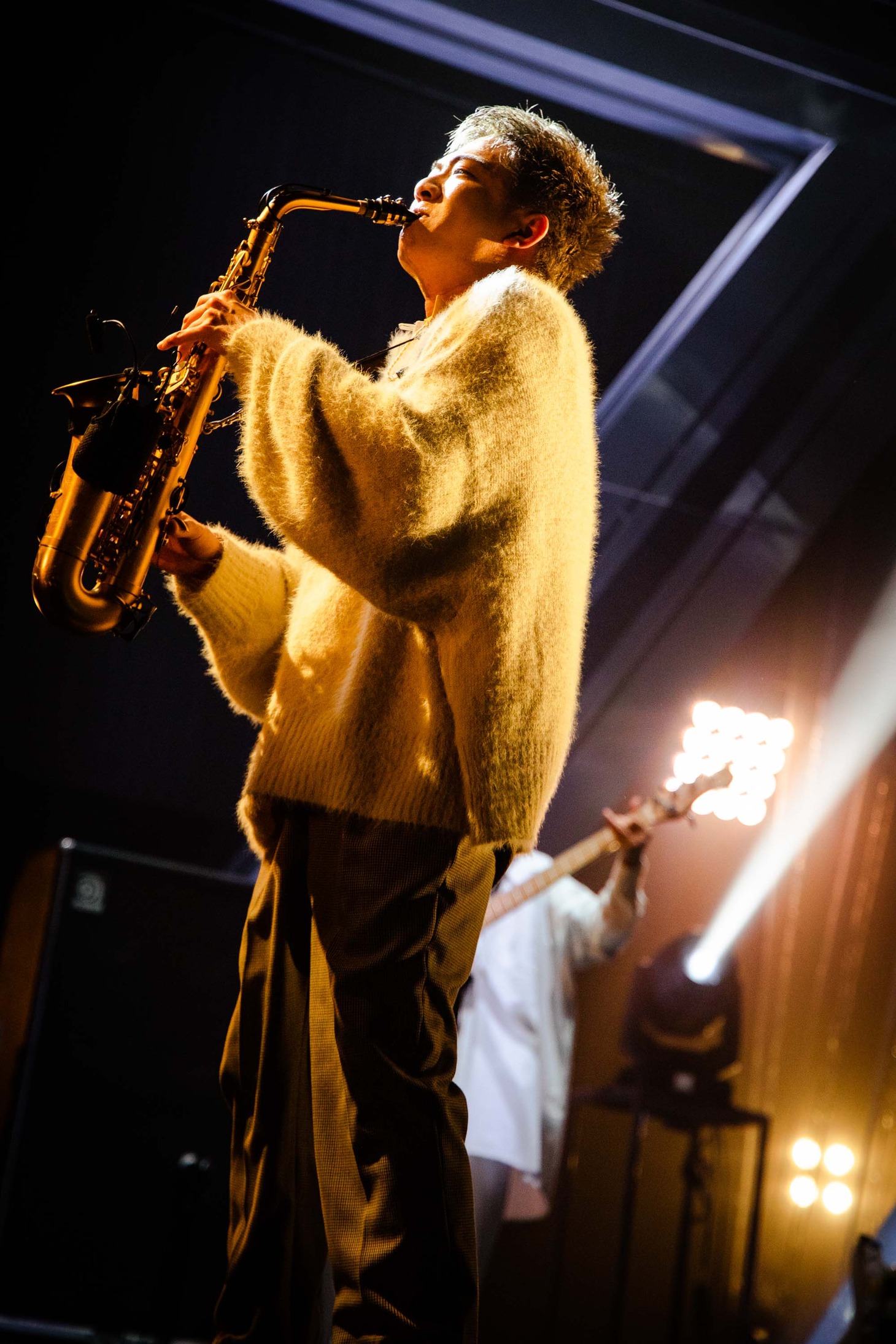 諸星翔希（Sax / 7ORDER）（撮影：曽我美芽）