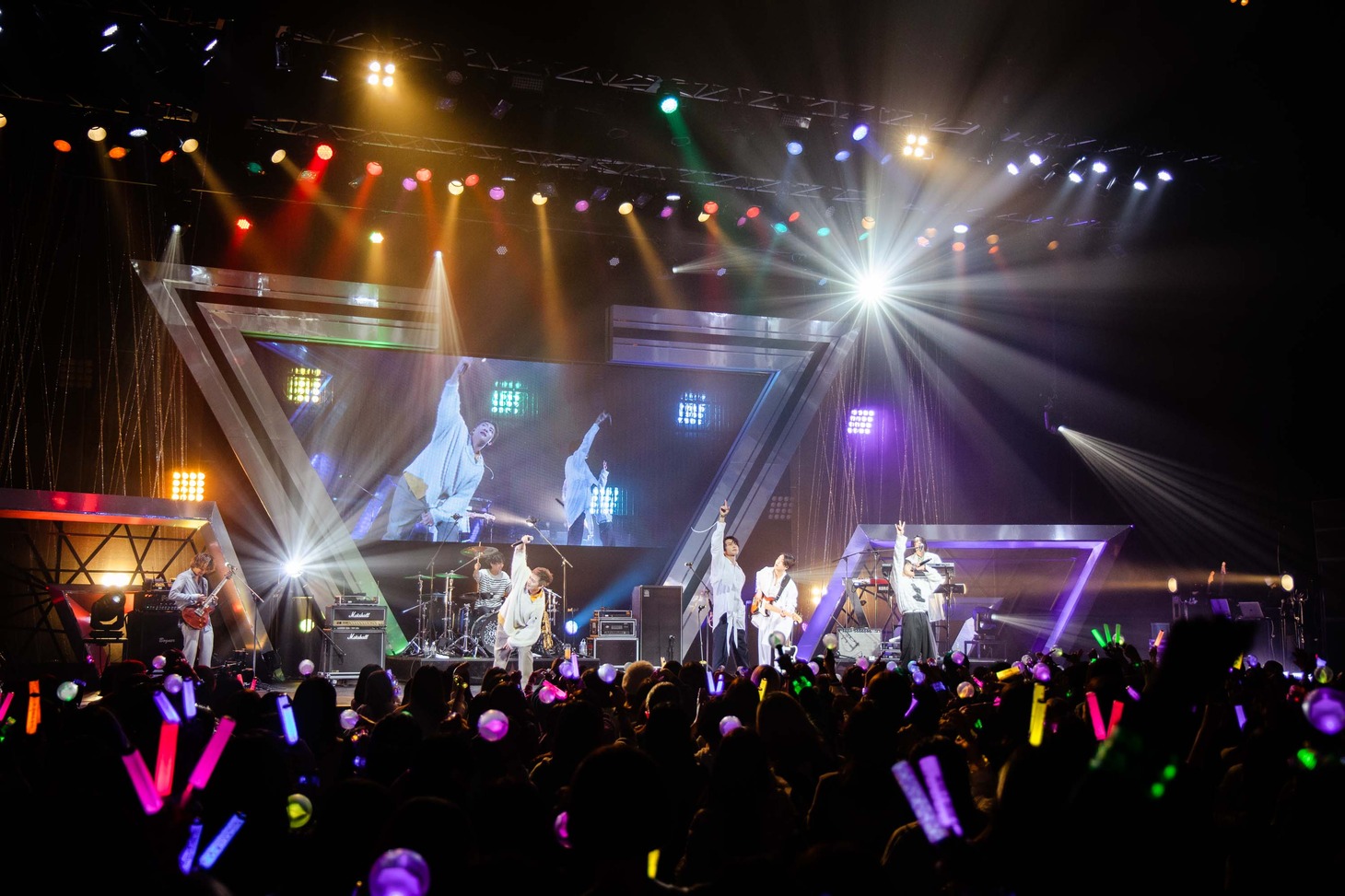 「7ORDER × ナタリー Happy Jack！ DAY 2」7ORDERのライブの様子。（撮影：曽我美芽）