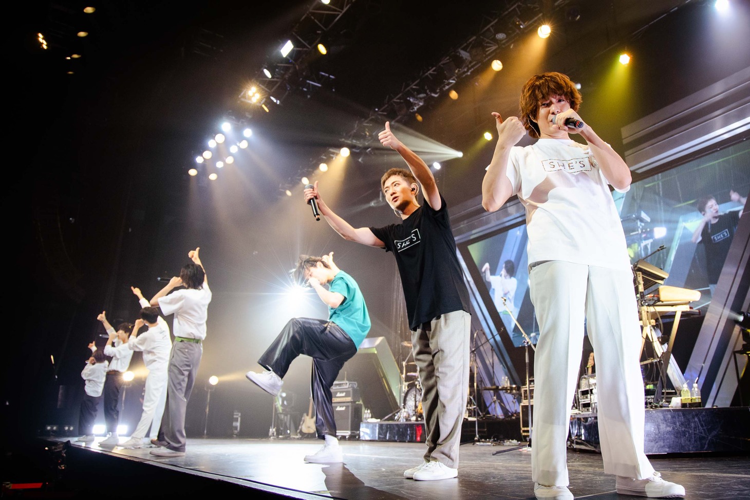 「7ORDER × ナタリー Happy Jack！ DAY 2」7ORDERのライブの様子。（撮影：曽我美芽）