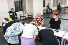 豆柴の大群、クロちゃん、渡辺淳之介。