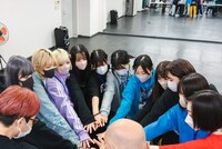 「豆柴の大群なりの合宿」4日目エンディングの様子。