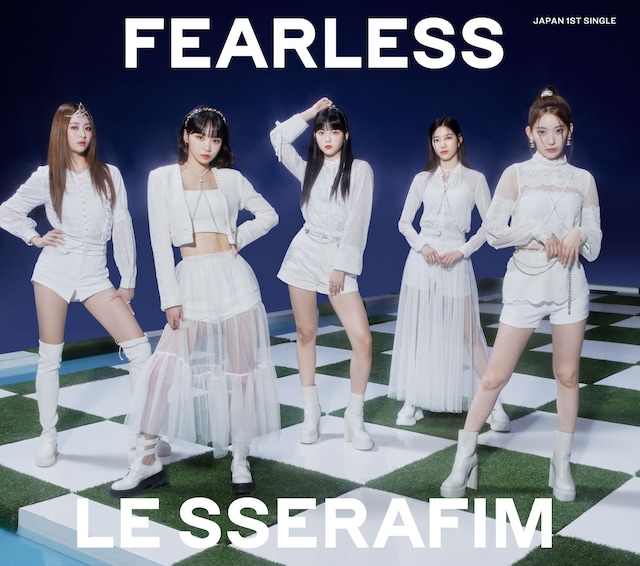 LE SSERAFIM「FEARLESS」初回限定盤Aジャケット