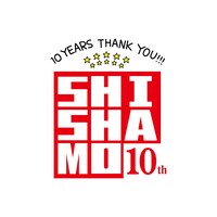 SHISHAMOの10周年記念ロゴ。