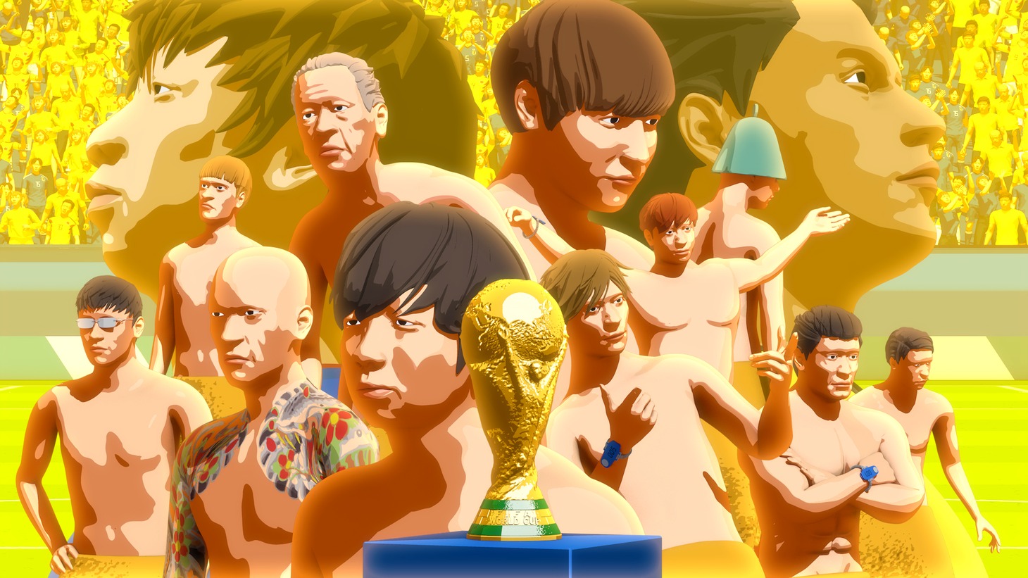 imai「W杯 feat.吉田靖直」ミュージックビデオより。