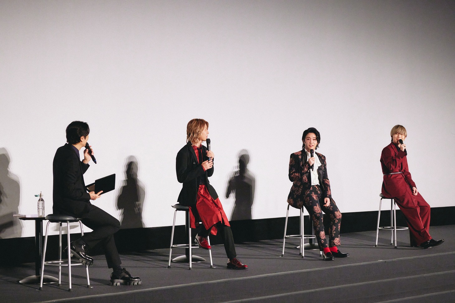 「ARENA SHOW "Utopia"」上映イベントの舞台挨拶の様子。（撮影：関口佳代）