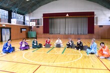 超特急のお弁当タイム。