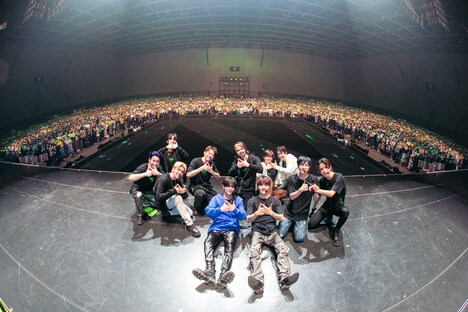 「2022 INI 1ST ARENA LIVE TOUR ［BREAK THE CODE］」初日公演より。(c)LAPONE ENTERTAINMENT