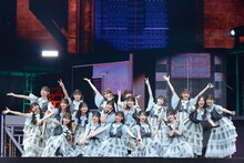 日向坂46「ひなくり2022」の様子。（撮影：上山陽介）