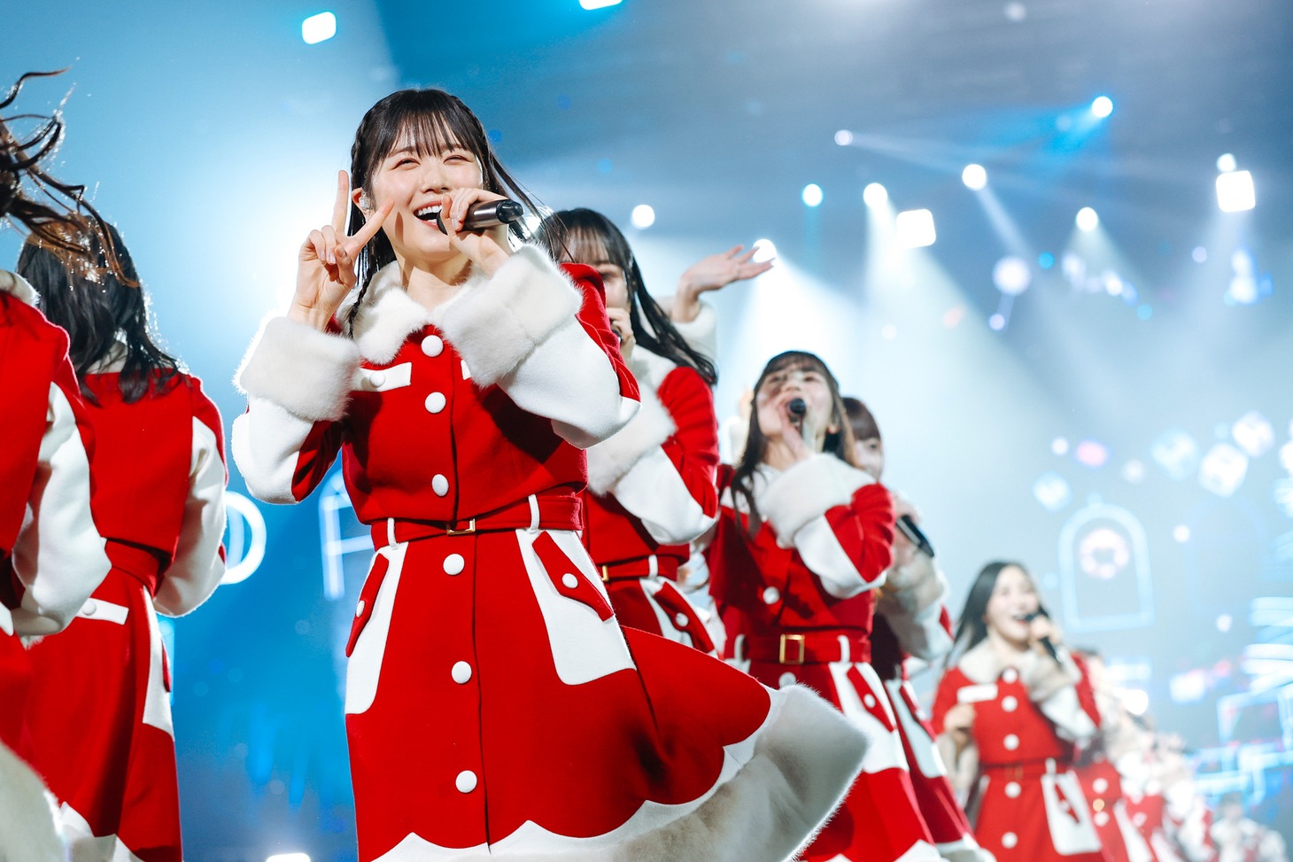 日向坂46「ひなくり2022」の様子。（撮影：上山陽介）