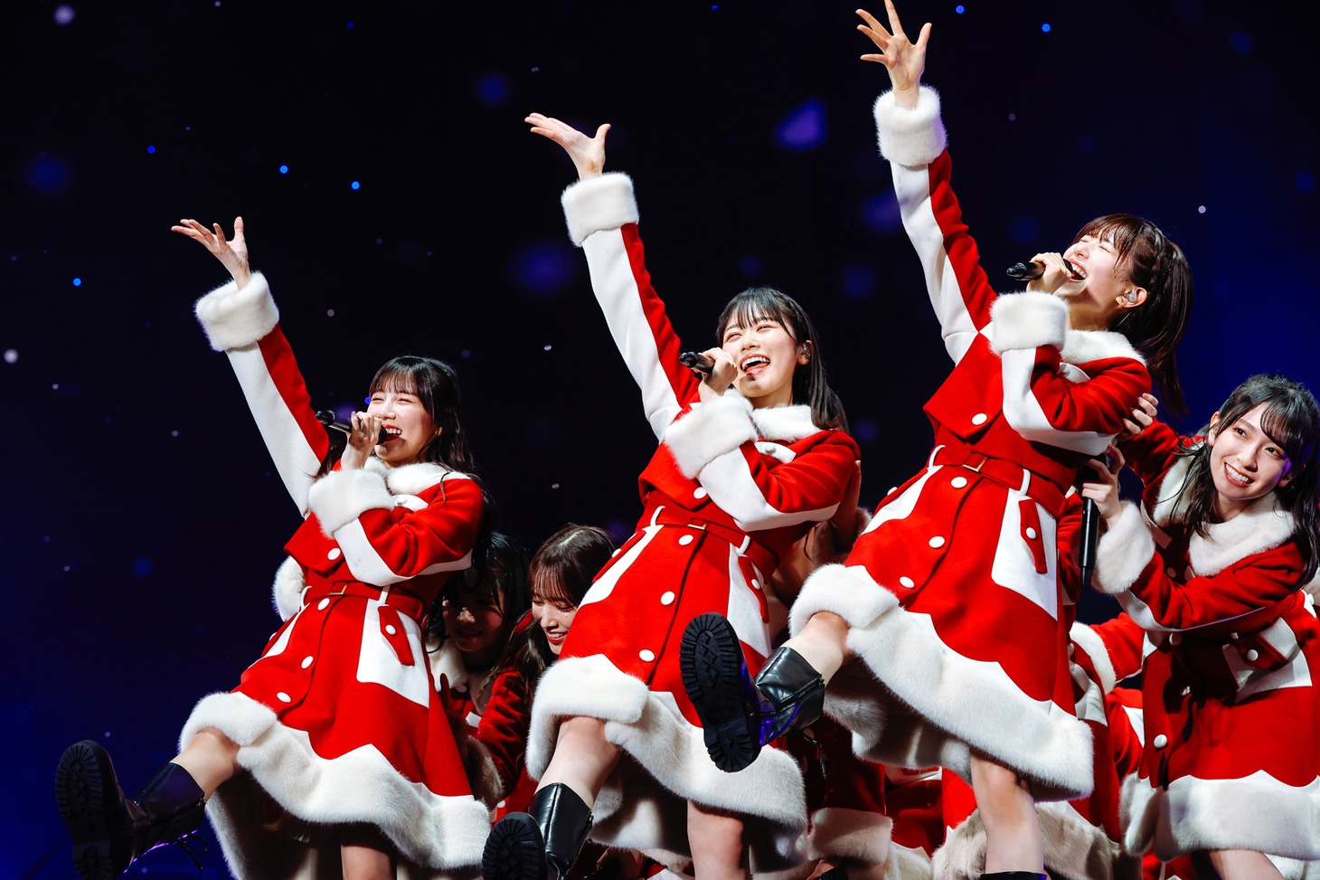 日向坂46「ひなくり2022」の様子。（撮影：上山陽介）
