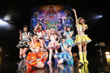 でんぱ組.inc「スペシャルワンマンライブ『でんぱぁかしっくれこーど』」の様子。（撮影：チェリーマン）