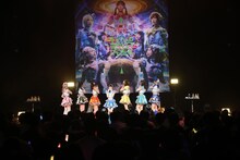 でんぱ組.inc「スペシャルワンマンライブ『でんぱぁかしっくれこーど』」の様子。（撮影：チェリーマン）