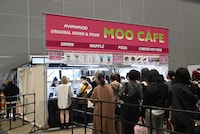コラボカフェ「MOO CAFE」は大盛況。