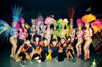 BiSH、学生サンバ連合ウニアン・ドス・アマドーリス。（Photo by sotobayashi kenta）