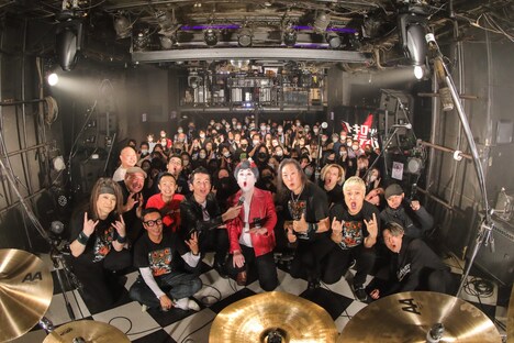 「第2回 佐渡トキロックフェスティバル」集合写真（撮影：佐藤早苗）