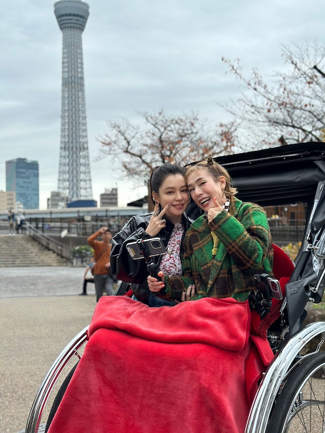 ビビアン・スー、久本雅美。(c)ntv