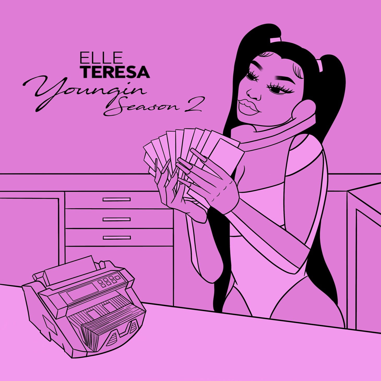 Elle Teresa「Youngin Season 2」配信ジャケット