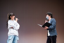 左からminan（lyrical school）、村上純（しずる）。