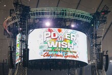 「EXILE LIVE TOUR 2022“POWER OF WISH”～Christmas Special～」ファイナル公演の様子。